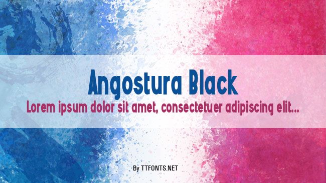 Angostura Black example